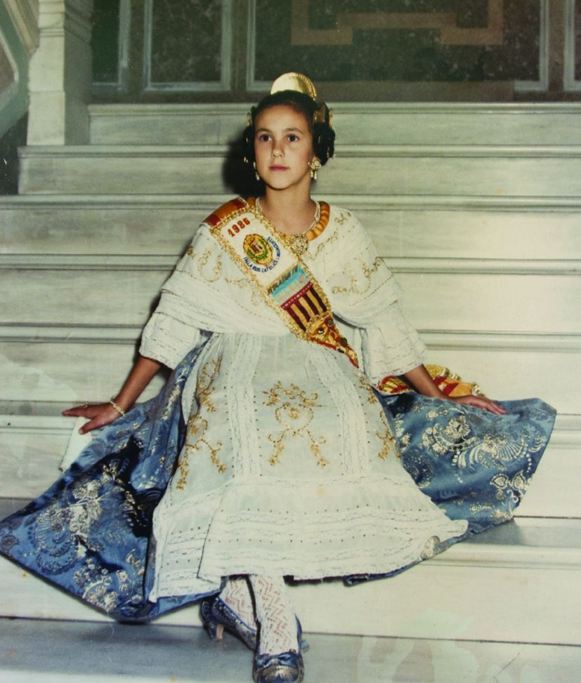 Fallera Major Infantil Any 1986: María Vicenta Alberola Ribera