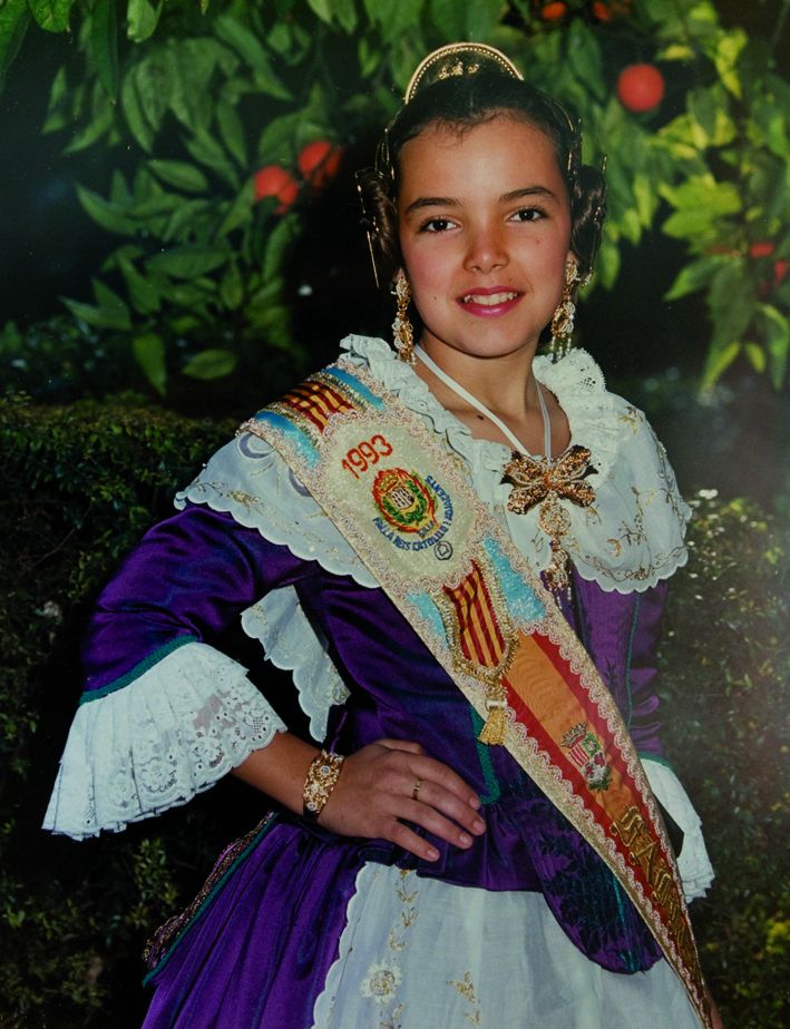Fallera Major Infantil Any 1993: Vanessa De La Encarnación Jiménez