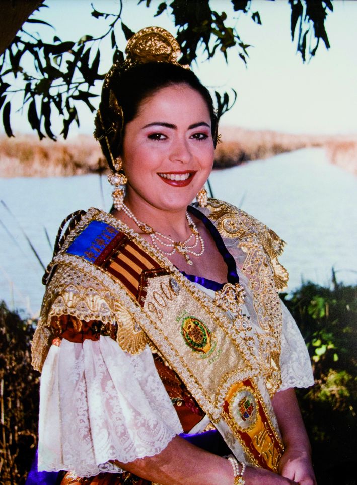 Fallera Major Any 2001: Sandra Rubio Molina