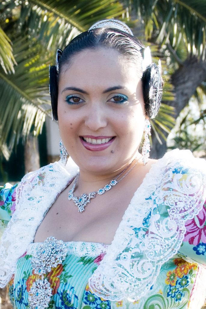 Fallera Major Any 2009: Tania Esperanza Rubio Molina